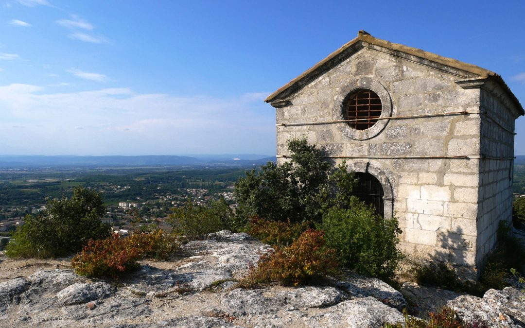 La chapelle Saint-Juste : Le balcon de Saint-Paul-Trois-Châteaux.