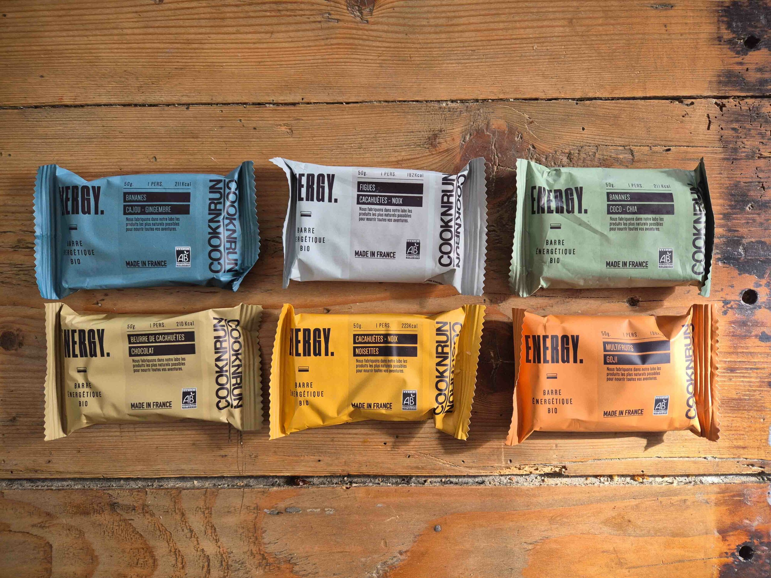 Avis et test complet des barres énergétiques ENERGY de Cook N Run