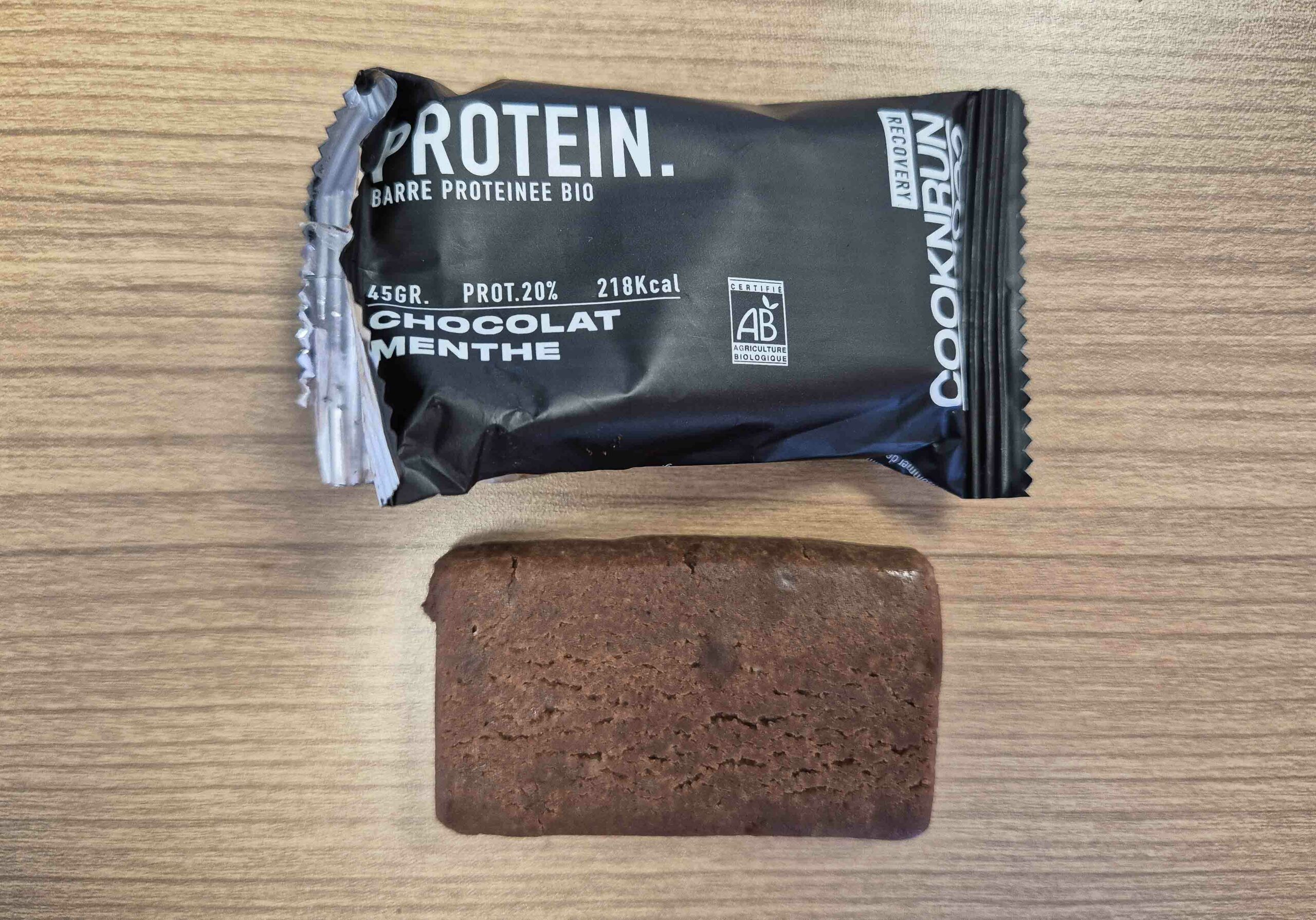 avis test barres protéinées cook n run